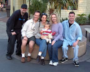 The whole gang at the Zoo
